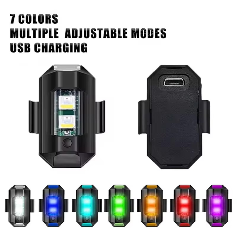 Drone Beacon Light - Universal LED Strobe Lights Motorcycle Anti