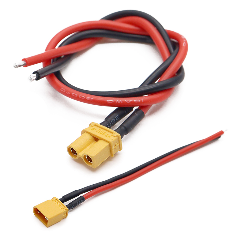 Drone Battery Adapter - XT30 Pigtail Plug Male and Female