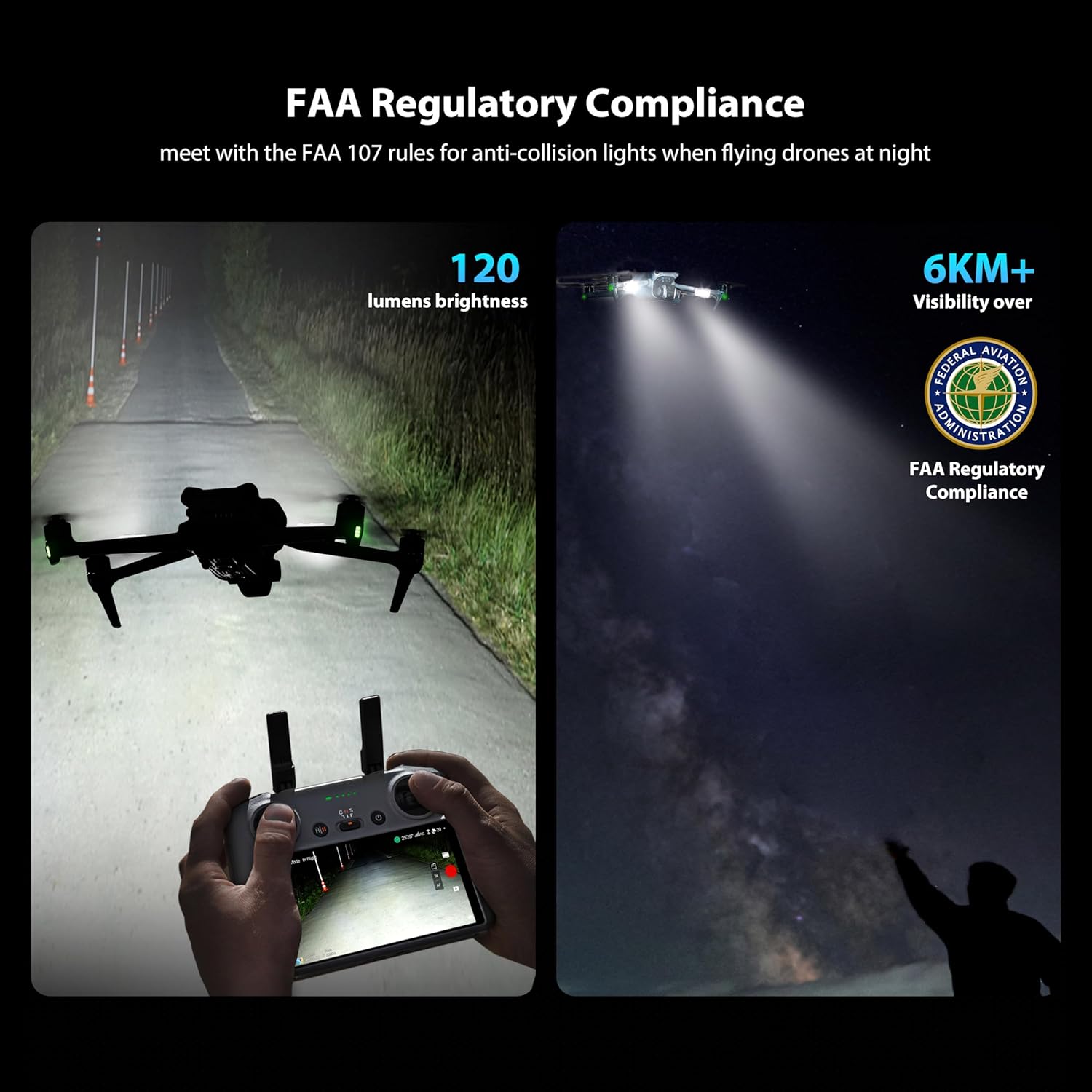 STARTRC Drone Strobe Light Ant - Drone Beacon Light ulasan dan harga