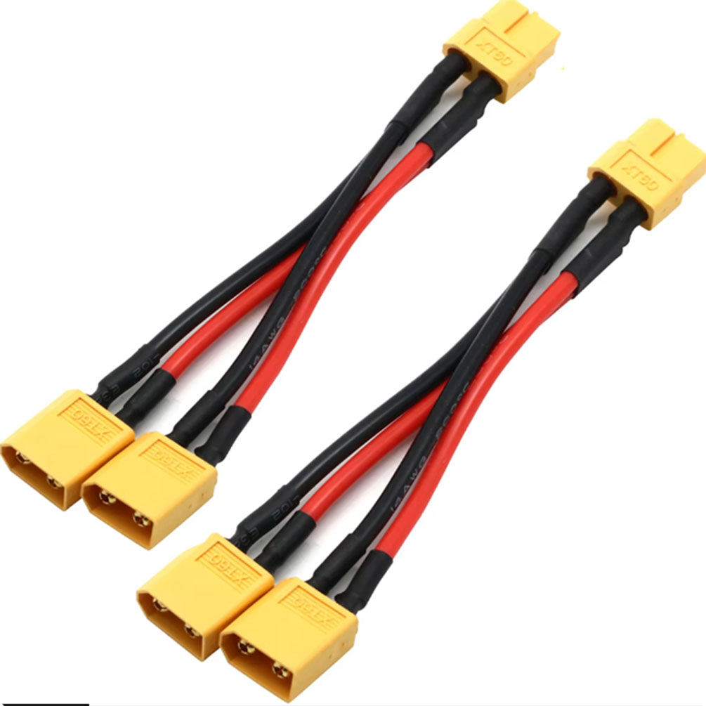 2PCS T Plug Series Parallel Ca - Drone Battery Adapter ulasan dan harga