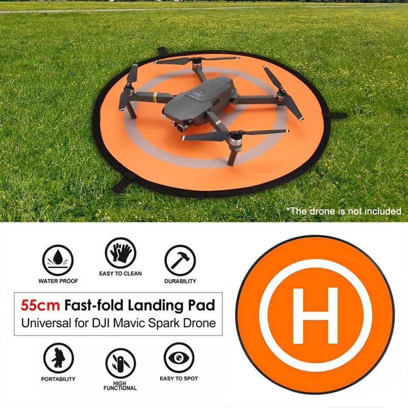 Foldable 55cm Universal Drone  - Drone Landing Pad ulasan dan harga