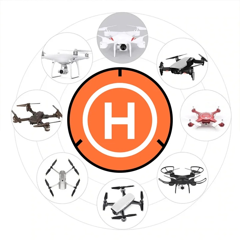Foldable 55cm Universal Drone  - Drone Landing Pad ulasan dan harga