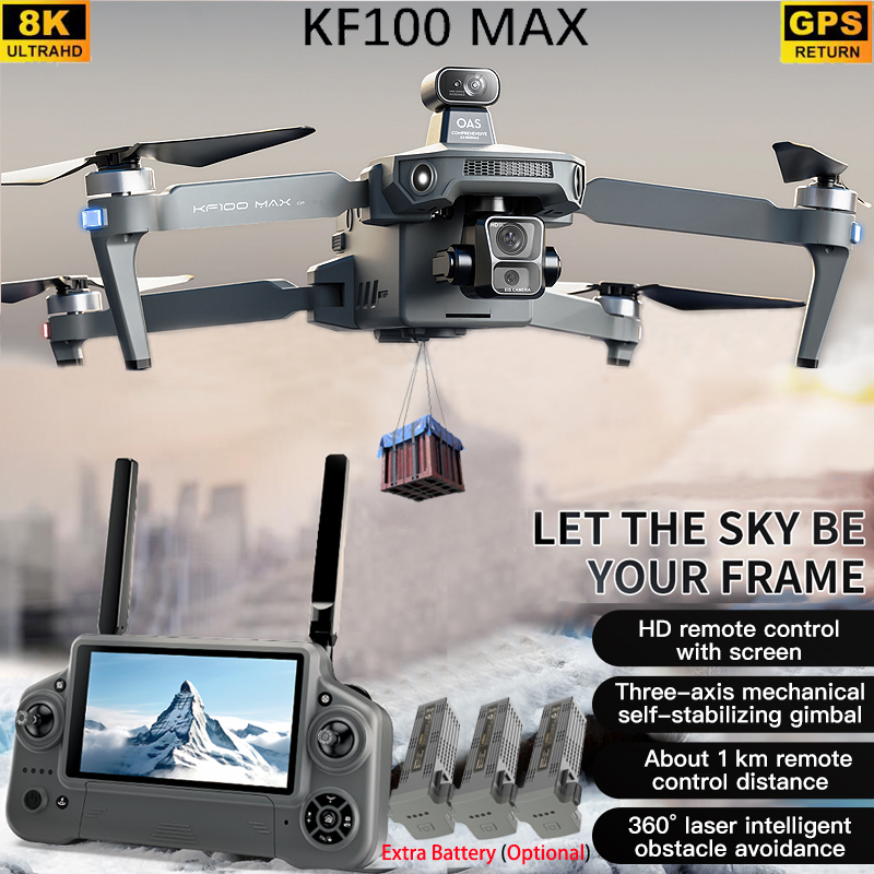 KF100 MAX GPS Drone 4K Camera  - Drone Battery Charger ulasan dan harga