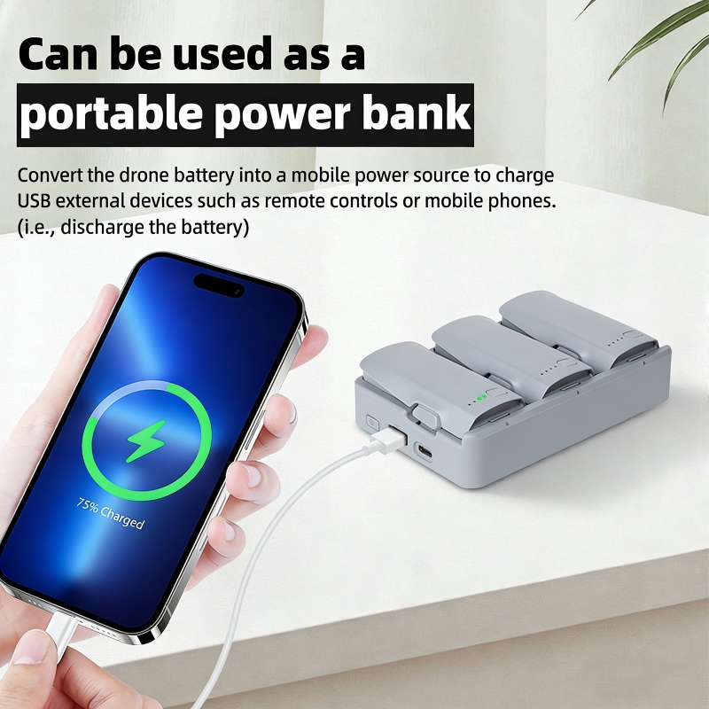 65W Fast Charger 3-Way Battery - Drone Charging Hub ulasan dan harga