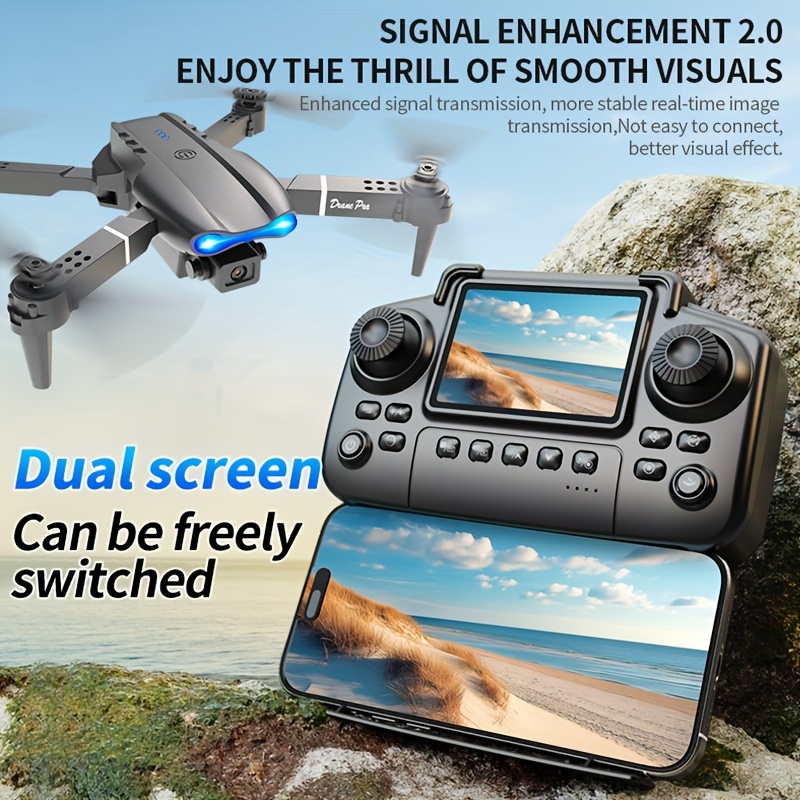 2026 New E99 PRO MAX Foldable  - Drone Power Bank ulasan dan harga
