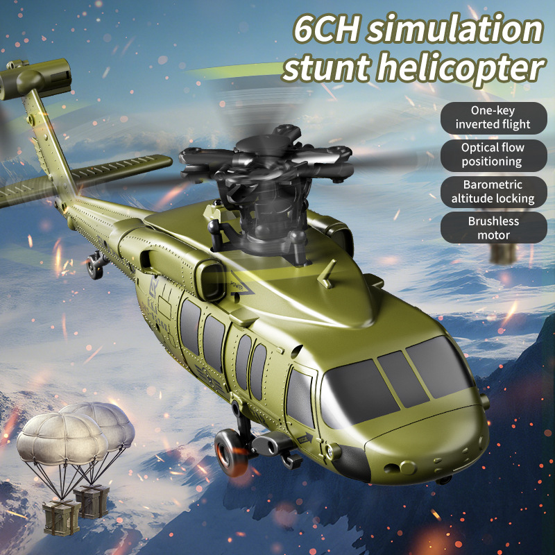 U9901 RC Helicopter 2.4G Six C - Drone Power Bank ulasan dan harga