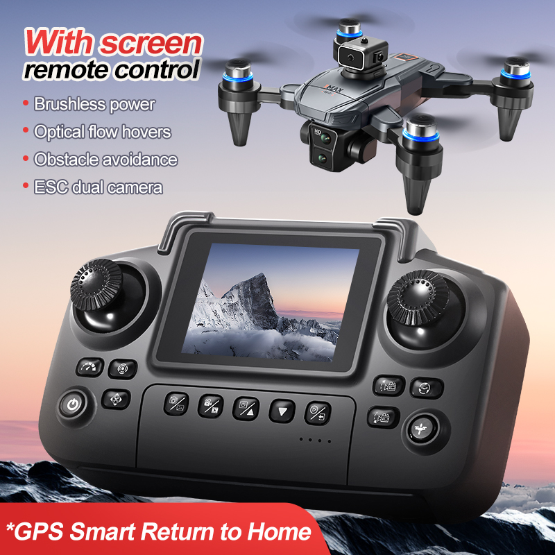 GPS RC Drone With Screen 4K Pr - Drone Battery Charger ulasan dan harga
