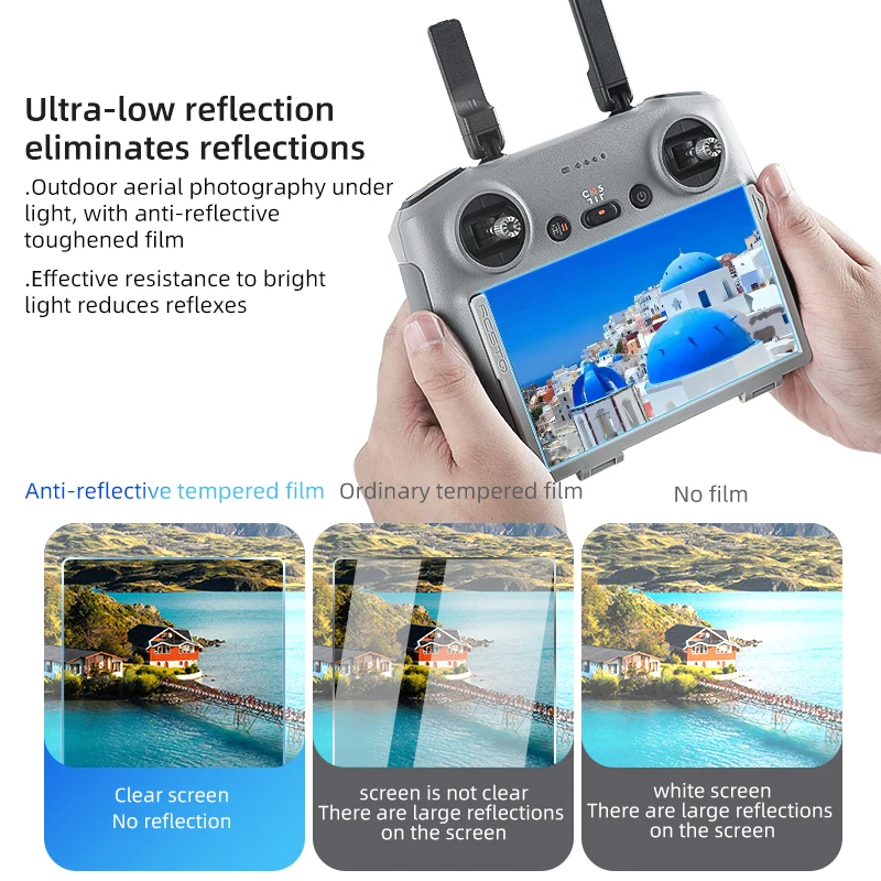 RCSTQ Anti-reflective Film For - Drone Controller Hood ulasan dan harga