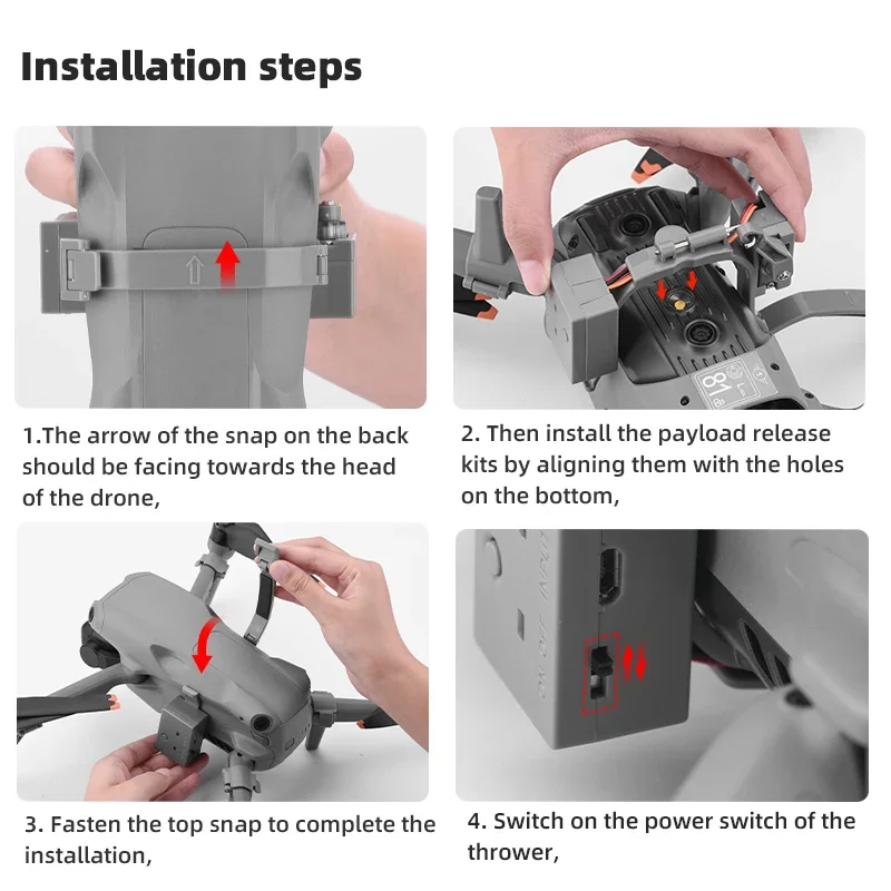 BRDRC Airdrop System for DJI A - Dji Drone Air 3 ulasan dan harga