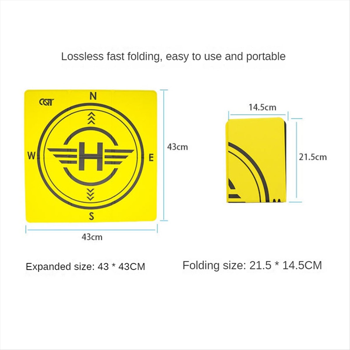 DTC5 CQT Drone Landing Pad Fol - Drone Landing Pad ulasan dan harga