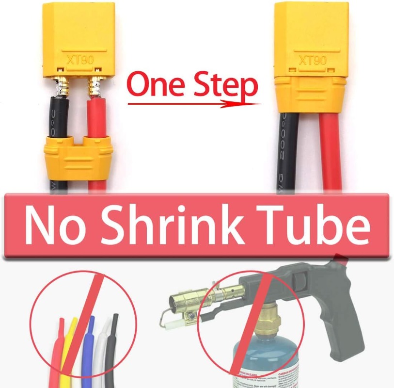 XT90 Male Female Connector Plu - Drone Battery Adapter ulasan dan harga