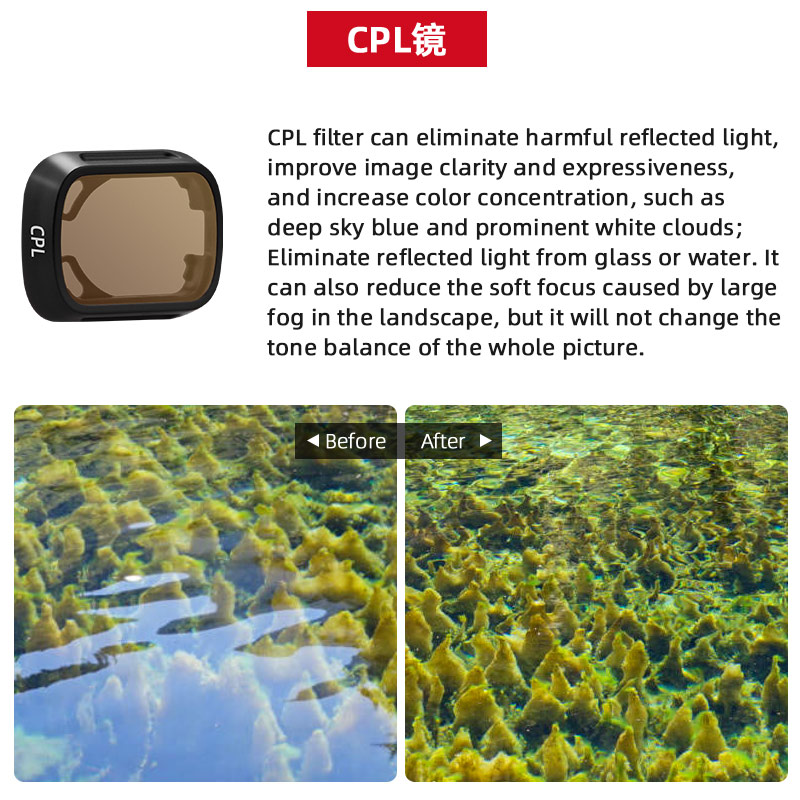 Lens Filters For DJI Mini 3/3  - Dji Drone Mini 3 ulasan dan harga